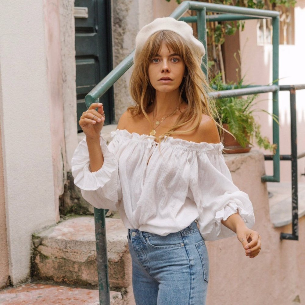 Hazel & Folk Emmaline Blouse - OS